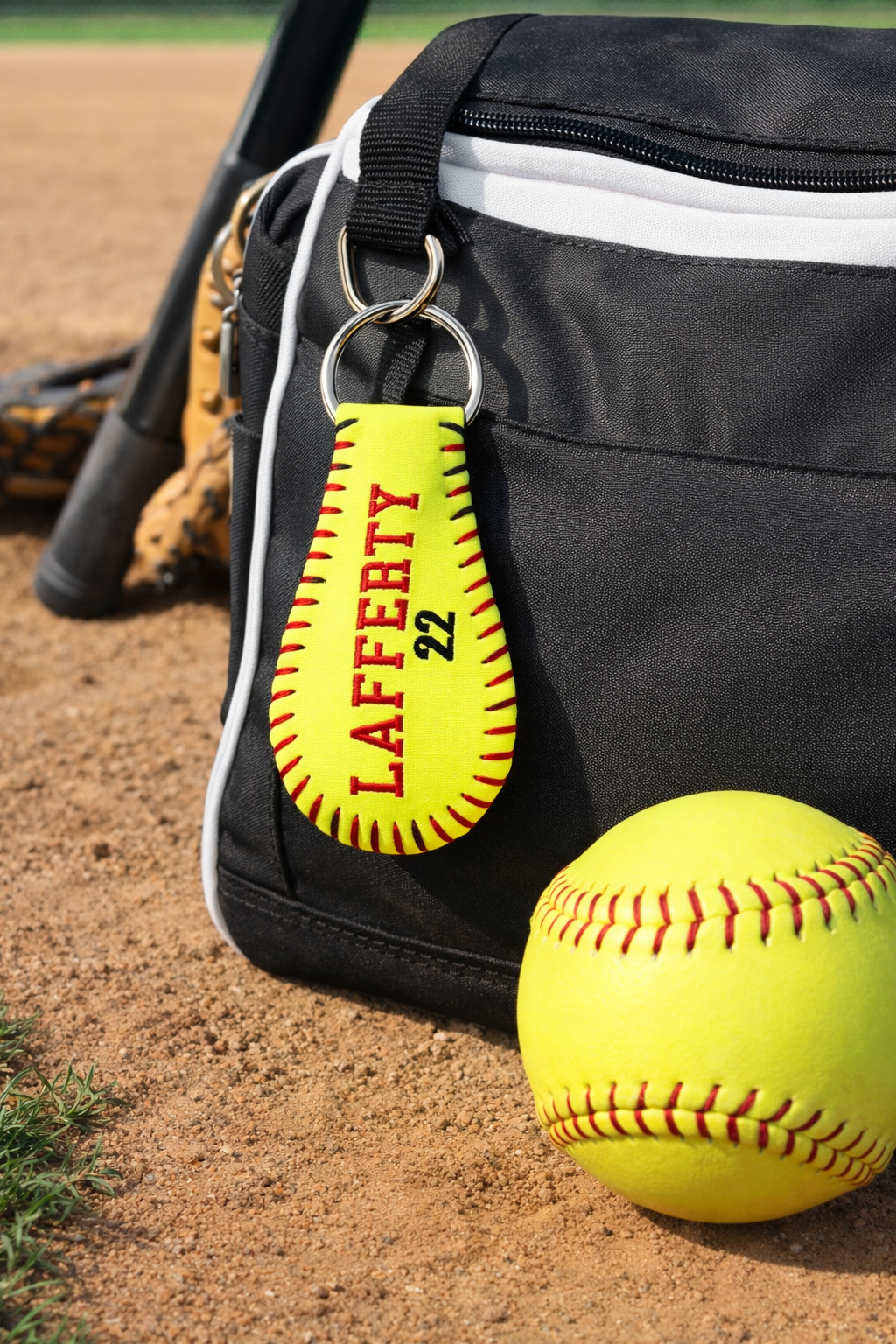 Baseball/Softball Key Fobs